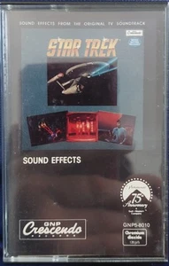 STAR TREK Sound Effects From The Original TV Soundtrack 1988 Crescendo GNP5 8010 - Picture 1 of 6