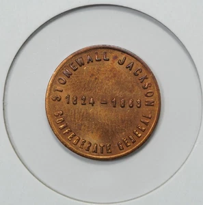 Stonewall Jackson Confederate General Great Americans US Bicentennial Token - Picture 1 of 2