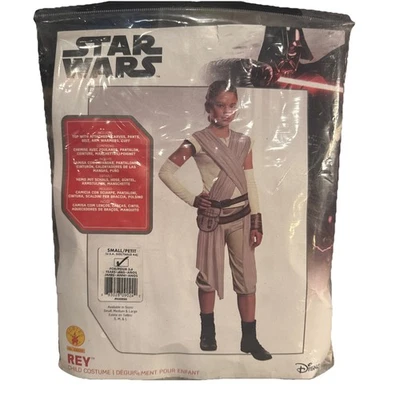 Disney Star Wars the Force Awakens Rey Child's Costume New,  Small (4-6) - Image 1 of 4