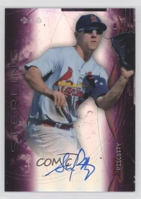 2014 Bowman Sterling Prospect Magenta Refractor /99 Stephen Piscotty Auto - Image 1 of 2