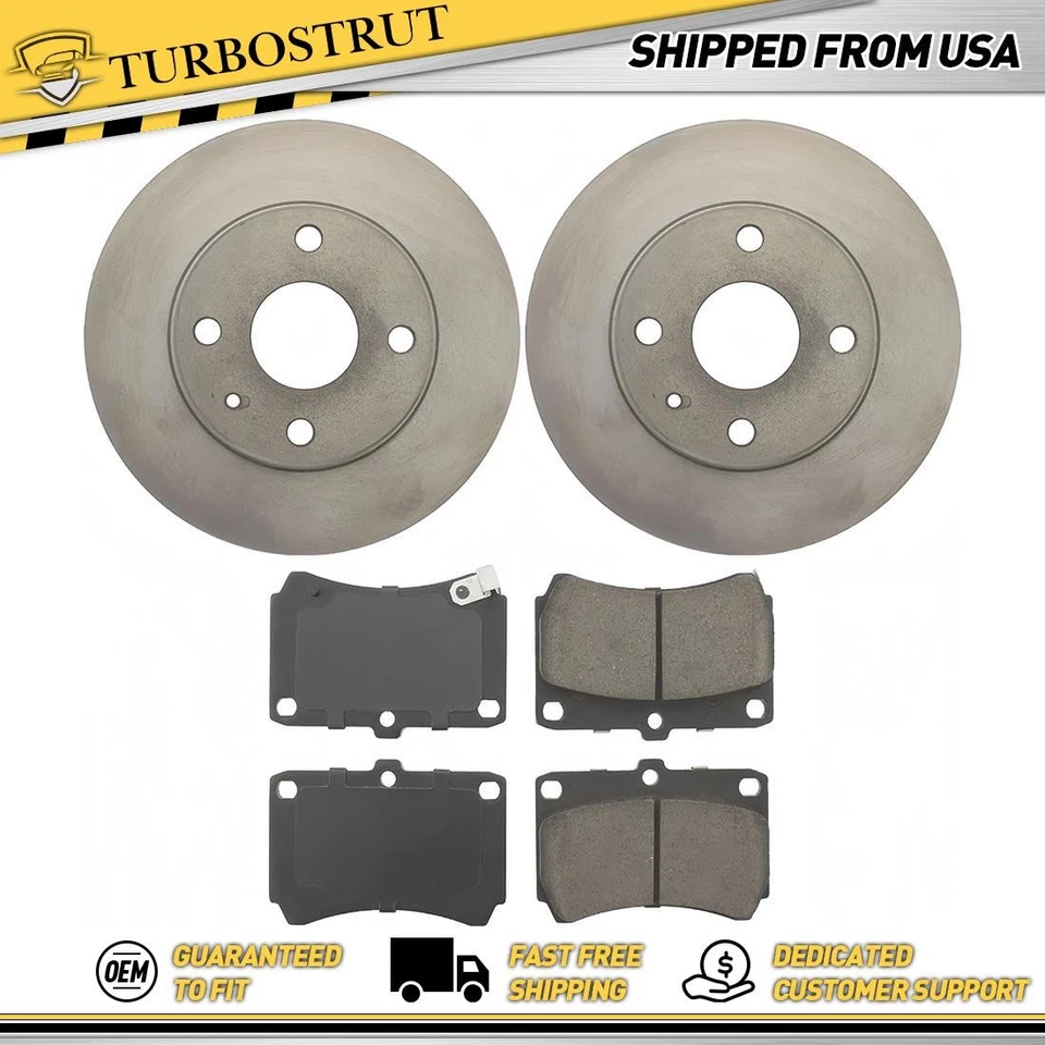 Kit de pastillas de freno delanteras OE para Ford Escort 1991-1996 1,9 L Foto 1 de 1