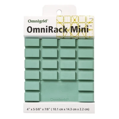 OmniRack Ruler Storage Rack 4.1" x 5.7" Mini Mint Green - Image 1 of 3