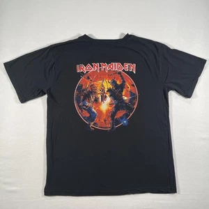 Iron Maiden Shirt Mens Large Black Legacy Of The Beast Tour Dates 2022 Band Rock - Picture 1 of 10