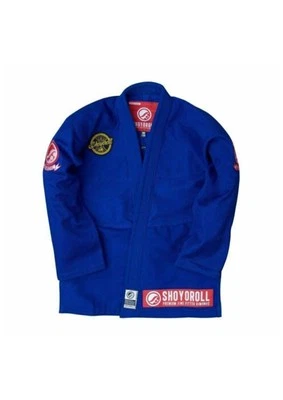 Lote Profesional Shoyoroll Azul Más Vendido # 71 Competidor Retro Jiu Jitsu Gi Foto 1 de 4