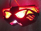 LED rear light transformer clear lens black case stop and tail light