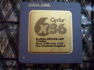 CPU Cyrix 6x86 L-PR200+GP 150 MHz
