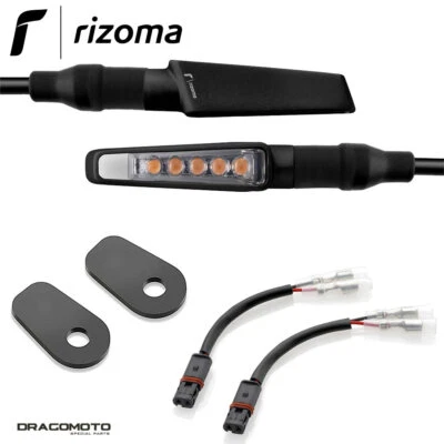 Luz intermitente BMW S 1000 R 2014-2016 Vision RIZOMA FR130B FR221B EE078H negra Foto 1 de 4