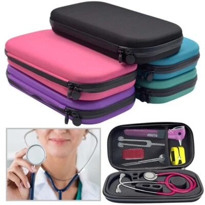 Carry Travel Medical Organizer Stethoscope Hard Storage Box Case Bag Portable UK