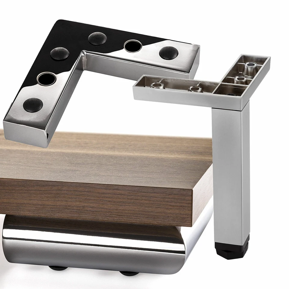 SO-TECH® Möbelfuß Sofafuß Schrankfuß Winkelfuß Fuß Sockelfuß Möbelbein Couchfuß - Bild 1 von 1