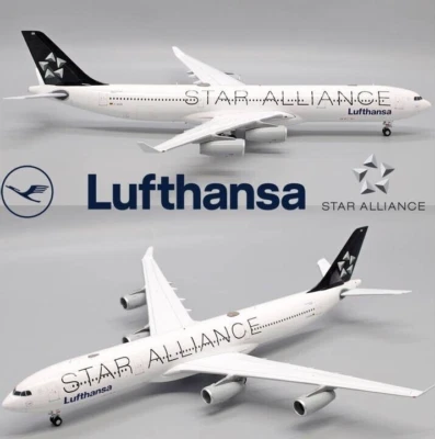 JC Wings 1/200 XX20150, Airbus A340-300 Lufthansa "Star Alliance" D-AIGN - Immagine 1 di 4