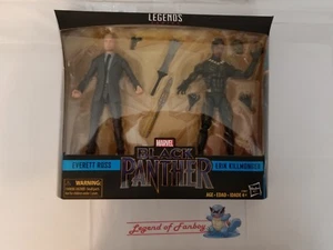 NUEVA Figura de Acción Erik Killmonger + Everett Ross - Marvel Legends Black Panther - Imagen 1 de 2