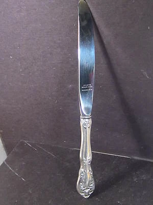 CUCHILLO DE HOJA MODERNO Alvin Sterling Chateau Rose 8 7/8" Sin Mono Foto 1 de 2