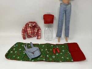 Vintage Barbie Doll GUAG Outfit #7702 Great For Camping Get Ups N Go Fashion - Picture 1 of 9