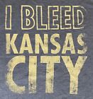 Bleed Kc Kansas City Royals Shirt Tee Baseball Xlarge Vintage