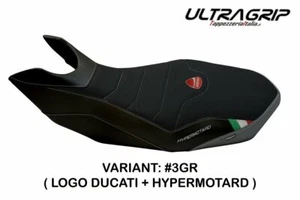 Ducati Hypermotard 796 - 1100 Evo 2007-2012 Tappezzeria Italia Grey Seat cover - Picture 1 of 1
