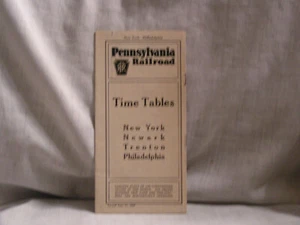 JUNE 11, 1937 PENNSYLVANIA RAILROAD TIMETABLES - Picture 1 of 1