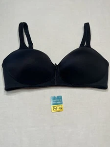 Vanity Fair Women’s Bra With 2 Way Convertible Straps Full Coverage Black 36D - Picture 1 of 8