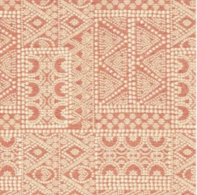 Susan Deliss Batik Old Rose tela tejida remanente 146cm x 29cm Foto 1 de 4