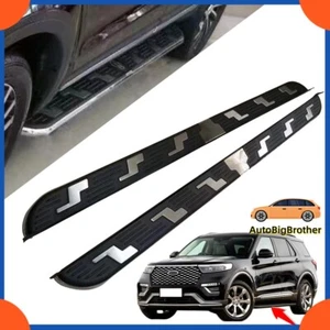 Fixed Side Step Running Board Nerf Bar Fit For Ford Explorer 2020 2021 2022 2023 - Picture 1 of 2