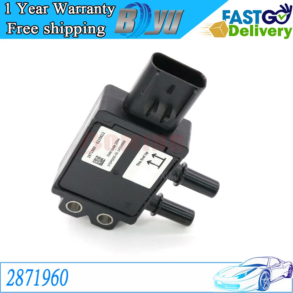 New 2871960 Gas Differential Pressure Sensor For Cascadia Freightliner - Изображение 1 из 4