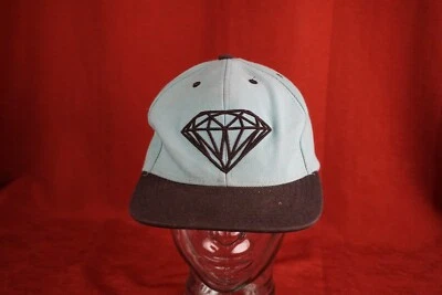 Sombrero de camioneros Diamond Supply Company talla única aguamarina y negro Snapback Foto 1 de 4