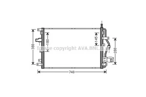 VOLVO XC90 AIRCON CONDENSOR 2005-ON ALL MODELS - Picture 1 of 1