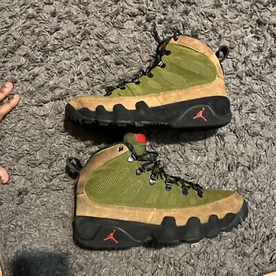Talla 10 - Jordan 9 Retro NRG Carne de res y brócoli 2018 Foto 1 de 4