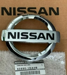 NEW OEM NISSAN NV200 2013-2021 FRONT GRILLE EMBLEM 62890-1DA0B - Picture 1 of 7