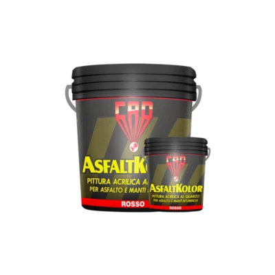 Vernice Acrilica Protettiva per Tetti Calpestabile per Guaina Asfalto 5 e 14 Lt.