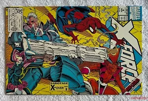 Marvel X-FORCE #4 1ª Serie "Sabotaje" Parte 2 Noviembre 1991 Casi Nuevo* - Imagen 1 de 3