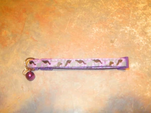 NEU 3/8" breites Nylon Katzen- oder Hundehalsband Größe Small 7 - 12" Hals verschiedene Farben - Bild 1 von 15