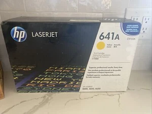 New + Sealed HP 641A C9722A Yellow Toner Cartridge For LaserJet 4600 /4610 /4650 - Picture 1 of 3
