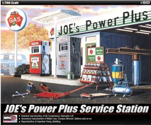 Modellino Academy JOE'S POWER PLUS GAS SERVICE STATION KIT 1:24 - Imagen 1 de 1