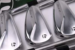 Taylormade P770 2020 Irons / 3-PW+AW / X-Flex KBS Tour C-Taper 130 Shafts - Picture 1 of 7