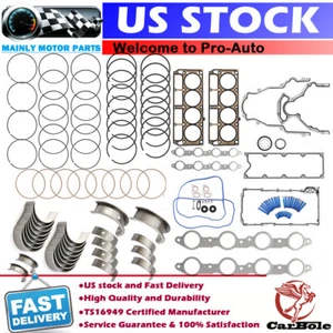 Engine Rebuild Re-Ring Kit - Gasket For Chevy GM LS GEN III 4.8L 5.3L 5.7L 6.0L - Picture 1 of 15