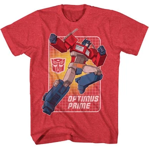 Transformers Autobots Optimus Prime Highlight Officially Licensed Adult T-Shirt - Picture 1 of 1