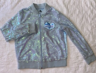 Chaqueta Disney Frozen Lentejuelas Forest Spirit para Niñas Lentejuelas Azules Talla M (10-12) Foto 1 de 4