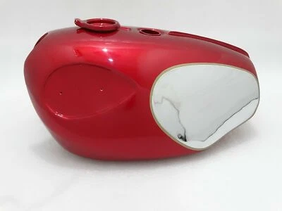 Gas Tank For Bsa A65 Spitfire Fire Bird 1960 In Cherry Paint & Chrome - Image 1 of 4
