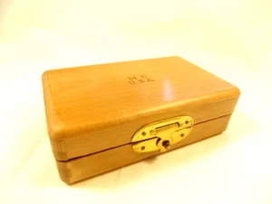 1918 Pandemic WWI US Army Wooden Syringe Box M.D. USA Brass Latch Hinge  - Picture 1 of 12