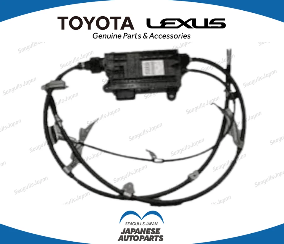 Actuador de freno de estacionamiento LEXUS OEM LS460 LS600H genuino con conjunto de soportes 46300-50011 Foto 1 de 1