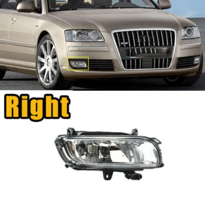 Right For 2008-2010 Audi A8 Quattro A8 D3 Car Front Bumper Halogen FogLight Lamp Foto 1 de 4