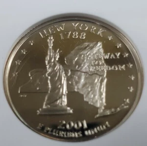 2001 S 25c State of New York Proof Quarter- NGC PF 69 Ultra Cameo - Picture 1 of 4