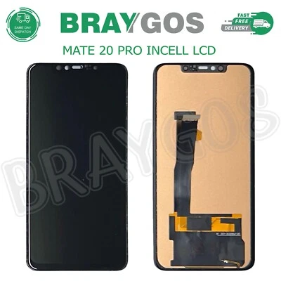 BRAYGOS For Huawei Mate 20 Pro LYA-L09 LYA-L29 INCELL LCD Touch Screen Digitizer Display