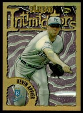 1995 Topps Finest Intimidators Refractor Kevin Appier A22 Kansas City Royals #23