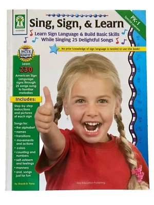 Sing, Sign, and Learn!, Grades PK-1 by Sherrill B. Flora (2010, Trade Paperback - Image 1 of 4