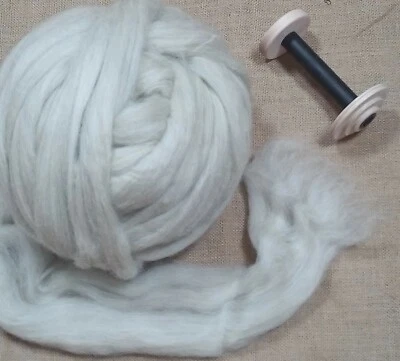 1 kg Isländischer Lopi Lopiwolle Kammzug Wolle Spinnfasern Filzwolle Islandwolle