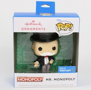 Hallmark Ornament Funko Pop Mr. Monopoly Walmart Exclusive 2022 Brand New - Picture 1 of 10