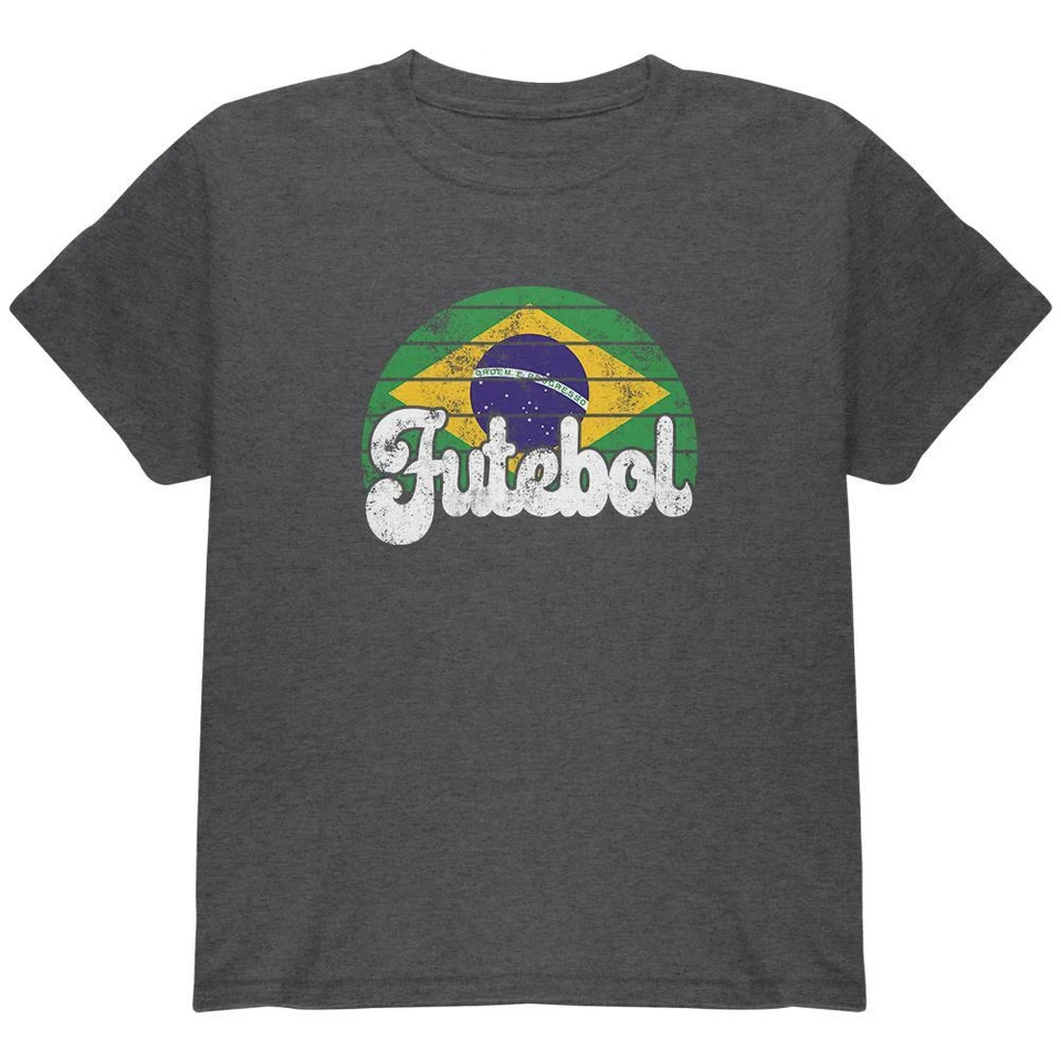 Camiseta Mundial Brasil Fútbol Fútbol Juvenil Foto 1 de 1