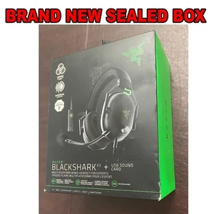Razer BLACKSHARK V2 and USB SOUND CARD multi-Platform Headset For ESPORTS PC/MAC - Picture 1 of 2