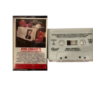 Bing Crosby's Christmas Classics cassette tape - Picture 1 of 1